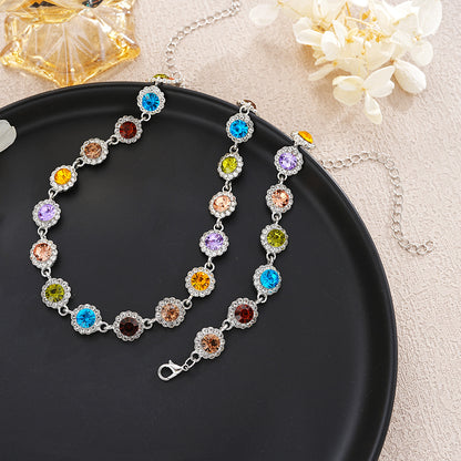 DÚO CHAKRA (GARGANTILLA + PULSERA GRATIS)