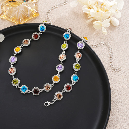 DÚO CHAKRA (GARGANTILLA + PULSERA GRATIS)