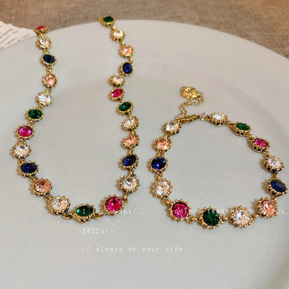 DÚO CHAKRA RAINBOW (COLLAR + PULSERA GRATIS)